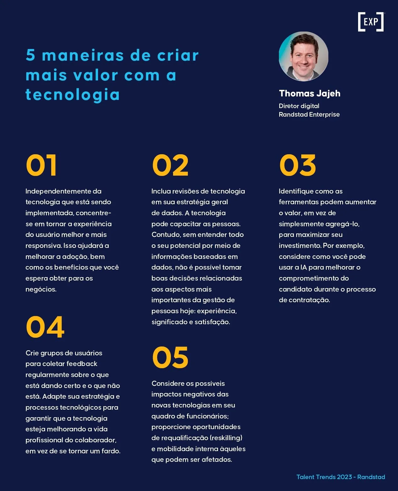 5 maneiras de criar mais valor com a tecnologia